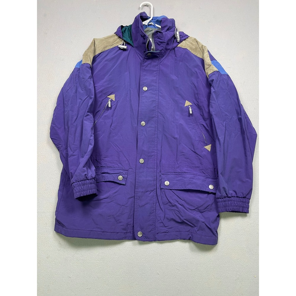 Roffe Bachelor Shell Jacket Nylon Purple Large Mens